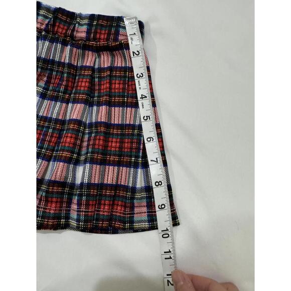 Vintage Frederick’s Of Hollywood Y2k Sexy Plaid Pleated Micro Mini Skirt- Small - Picture 6 of 7